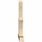 Ekena Millwork Richland Rough Sawn Timber Gable Bracket, Douglas Fir, 108"W x 63"H x 6"D x 6"F, 14/12 Pitch GBW108X63X0606RIC00RDF - alternate 4
